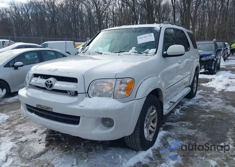 2006 Toyota Sequoia Limited V8 from USA, damaged, VIN 5TDBT48A46S273162